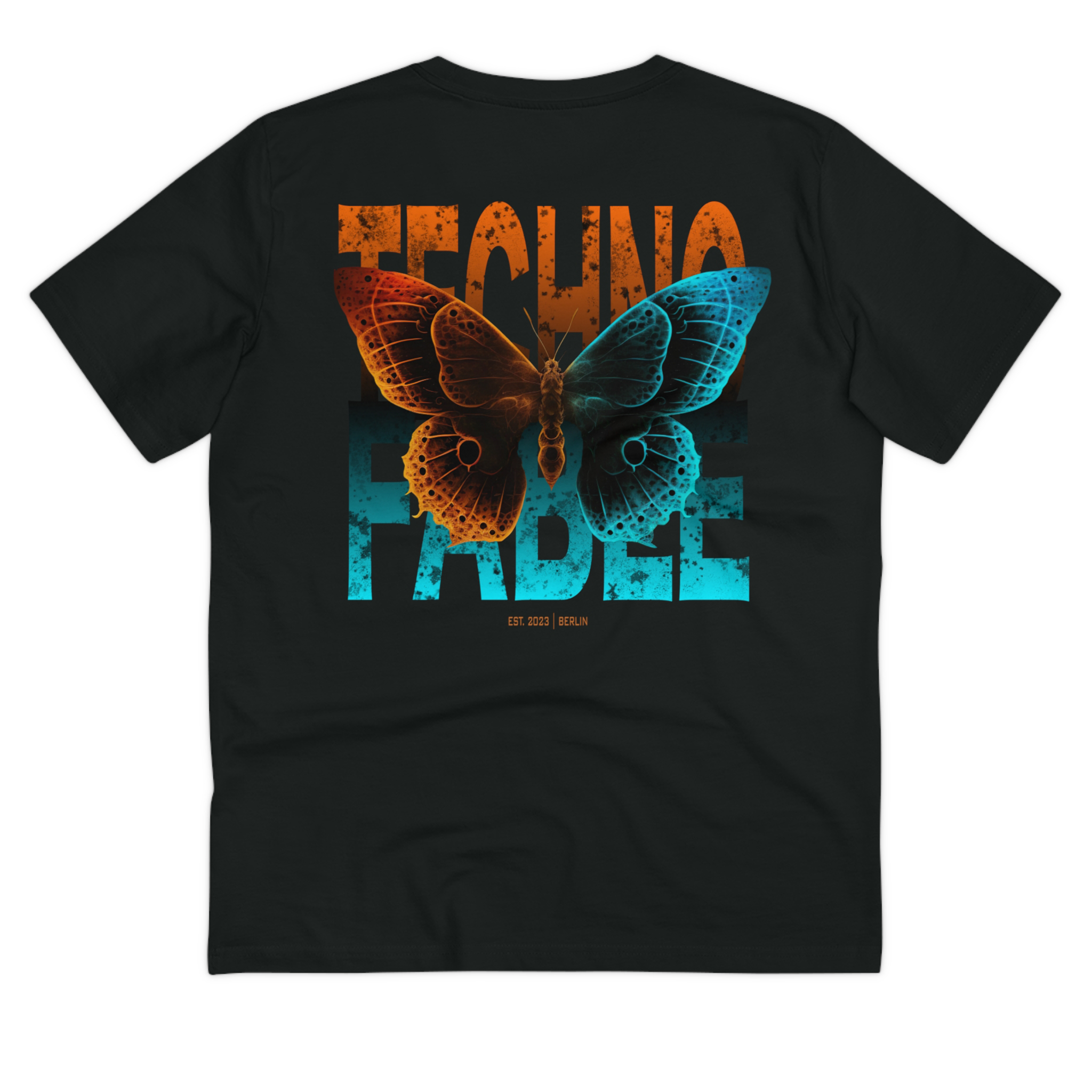 Butterfly Unisex Backprint T-Shirt